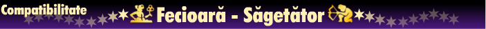 Horoscop - Compatibilitate fecioara-sagetator